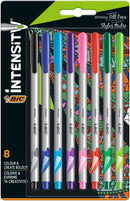 Felt Pen Bic 1.0mm Assorted PK 8