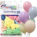 Balloons Alpen 30cm Macaron Pastel Assorted Pk25