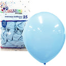 BALLOONS ALPEN 30CM MACARON PASTEL LIGHT BLUE PK25