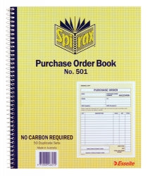 ORDER BOOK SPIRAX 501C/LESS 250X200 PK5