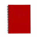 Notebook Spirax 511 A5 H/C Red (PK5)