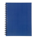 NOTEBOOK SPIRAX 512 A4 H/C TWIN WIRE BLUE 200PG
