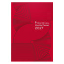 Planner Diary 2027 Collins A4 Colplan 51.C15 Mtv Geo Red