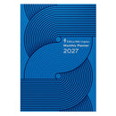 Planner Diary 2027 Collins A4 Colplan 51.C57 Mtv Geo Blue
