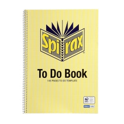 NOTEBOOK SPIRAX 706 A4 TO DO 140PG PK5