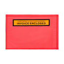 SELF ADHESIVE LOPES STYLUS 175MM X 125MM INVOICE ENCLOSED RED 1000/PACK