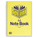 NOTEBOOK SPIRAX 595 A4 SIDE OPENING 120PG PK10