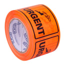 Sp- Labeltape Stylus 75mm X 50m Sp500 Urgent Black/Orange Pk2