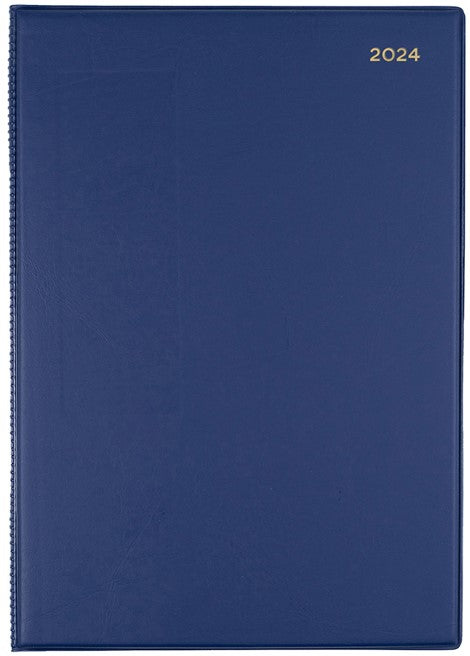 DIARY 2026 COLLINS BELMONT A4 147.V59 PVC 1DTP NAVY