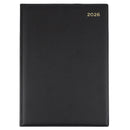 Diary 2026 Collins Belmont 190x260mm Qba41.V99 PVC Manager 1dtp Black