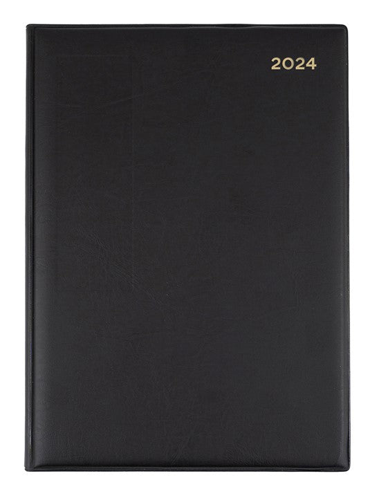 DIARY 2026 COLLINS BELMONT 190X260MM QBA41.V99 PVC MANAGER 1DTP BLACK
