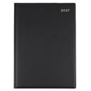 Diary 2027 Collins Belmont 190x260mm Qba47.V99 PVC Manager Wtv Black