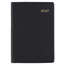 Diary 2027 Collins Belmont A7 237.V99 PVC Pocket 2dtp Black
