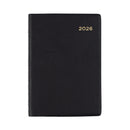 Diary 2026 Collins Belmont A7 337.V99 PVC Pocket Wtv Black