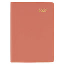 Diary 2027 Collins Belmont A7 337.V44 PVC Pocket Wtv New Orange