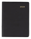 DIARY 2026 COLLINS BELMONT A7 337P.V99 PVC PKT W PENCIL WTV BLACK