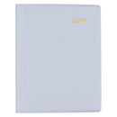 Diary 2027 Collins Belmont A7 337p.V98 PVC Pkt W/Pencil Wtv Grey