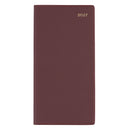 Diary 2027 Collins Belmont B6/7 377p.V78 PVC Slim Wtv Port C Red