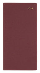 DIARY 2026 COLLINS BELMONT B6/7 377P.V78 PVC SLIM WTV PORT C RED