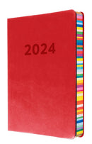 DIARY 2026 COLLINS EDGE RAINBOW A5 ED151.U15-25 1DTP RED