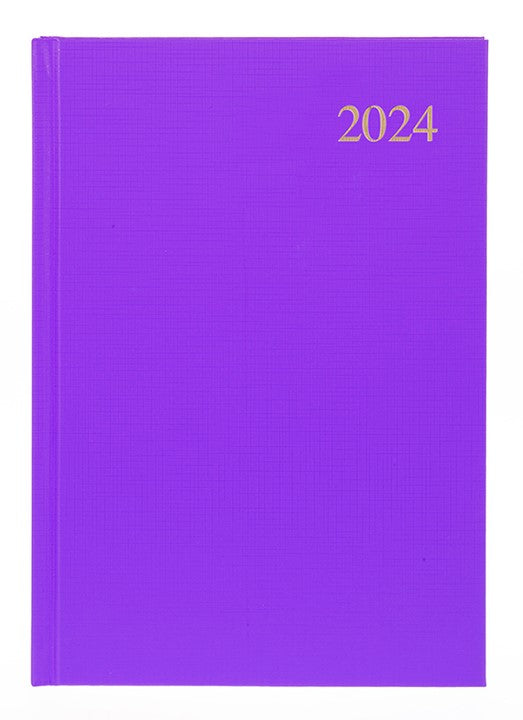 DIARY 2026 COLLINS ESSENTIAL A5 ESSA51.55 1DTP PURPLE