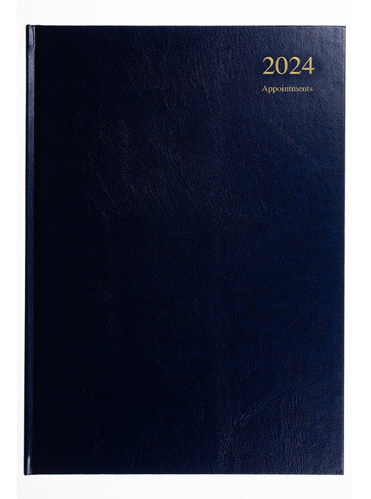 DIARY 2026 COLLINS ESSENTIAL APPT A4 ESSA41A.60 1DTP BLUE