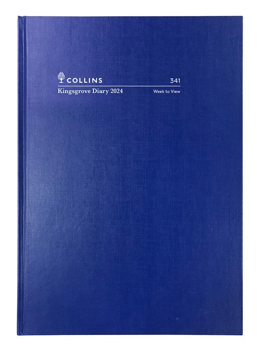 DIARY 2026 COLLINS KINGSGROVE A4 341.P59 WTV BLUE