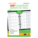 Refill 2027 Debden Dayplanner 140x216mm Dk1300 Desk 7 Ring Mtv