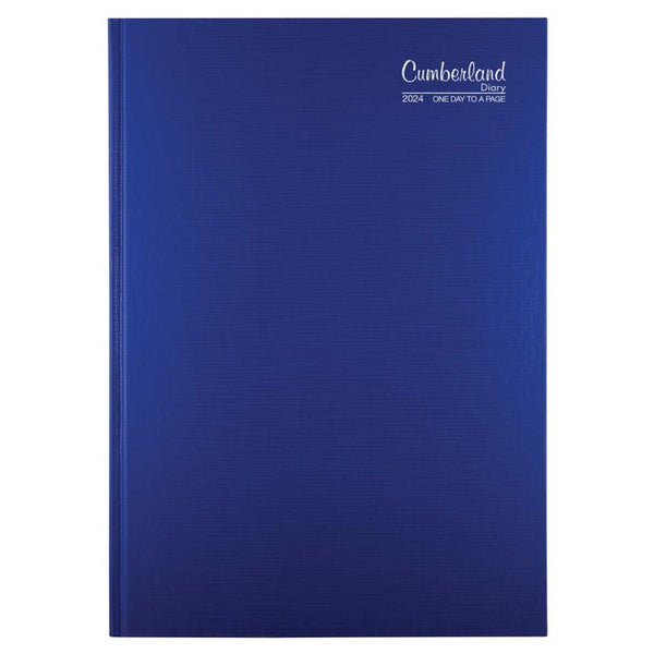 DIARY 2026 CUMBERLAND 51ECBK A5 CASAEBOUND 1DTP BLACK