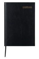 Diary 2026 Cumberland 57ecbk A5 Casebound Wtv Black