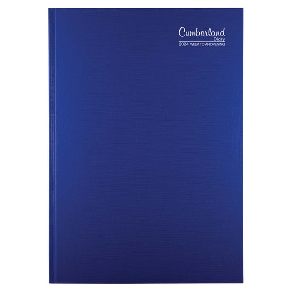 DIARY 2026 CUMBERLAND 57ECBK A5 CASEBOUND WTV BLACK