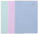 DIARY 2026 CUMBERLAND SOHO 61SSH A6 PVC SPIRAL 1DTP ASSORTED
