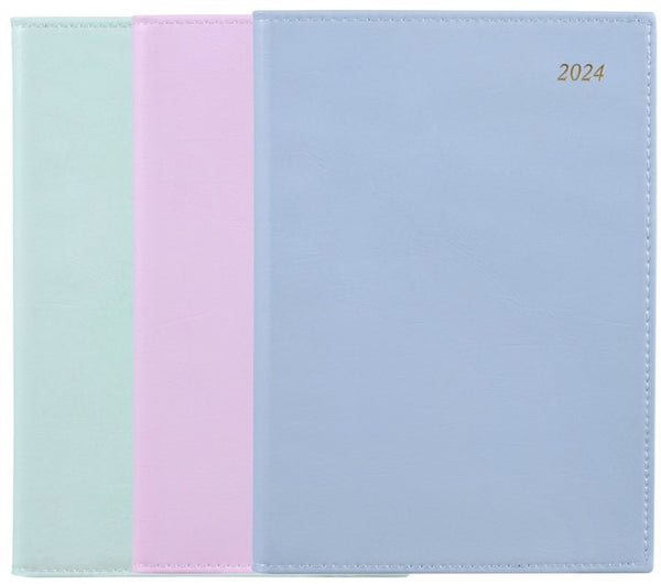 DIARY 2026 CUMBERLAND SOHO 61SSH A6 PVC SPIRAL 1DTP ASSORTED