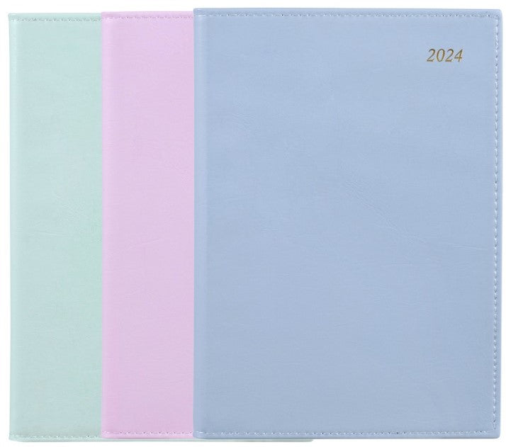 DIARY 2026 CUMBERLAND SOHO 61SSH A6 PVC SPIRAL 1DTP ASSORTED