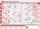 Planner 2027 Sasco 594x420mm Compact Ytv