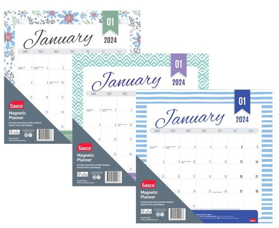 CALENDAR 2026 SASCO 325X315MM MAGNETIC MTV