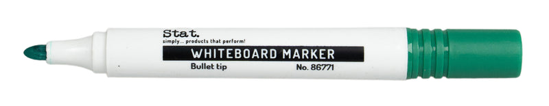 MARKER WHITEBOARD STAT 2.0MM BULLET NIB GREEN