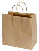 Bag Carry Kraft Paper Twist Handle 275x280x150mm Ctn200 (CTN)