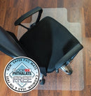 Chairmat Floortex Hard Floor 90x120cm Keyhole Advantagemat