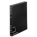 DISPLAY BOOK COLOURHIDE A4 REFILLABLE BLACK