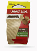 Packaging Tape Sellotape 48mmx20m Hand Held Dispenser Clear (PK4)