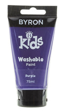 Kids Washable Paint Jasart Byron 75ml Purple