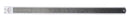Steel Ruler Kent 60cm Imperial & Metric