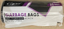 Garbage Bags Capri 72-75 Litres Black Pk25