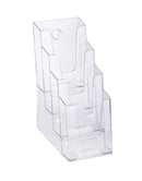 BROCHURE HOLDER 186LX118WX258H 4 TIER DL DESK/WALL PORTRAIT