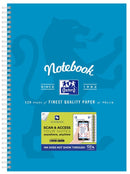 Notebook Oxford A4 Scribzee® Compatible Turquiose 120pg