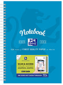 NOTEBOOK OXFORD B5 SCRIBZEEÂ® COMPATIBLE TURQUIOSE 120PG
