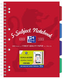 SUBJECT BOOK OXFORD A4 SCRIBZEEÂ® COMPATIBLE RED 200PG
