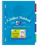 SUBJECT BOOK OXFORD A4 SCRIBZEEÂ® COMPATIBLE TURQUIOSE 200PG