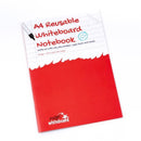 Lined Reusable Whiteboard Notebook - A4 Size